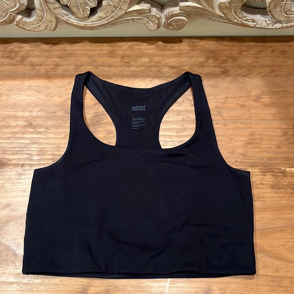 Girlfriend Collective Sports Bra Black